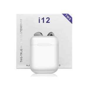 Audifonos i12 TWS Bluetooth 5.0 y es compatible con dispositivos