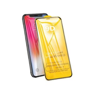 Mica Micas 9D para celular iPHONE X, XS, 11 PRO    - generico sintético