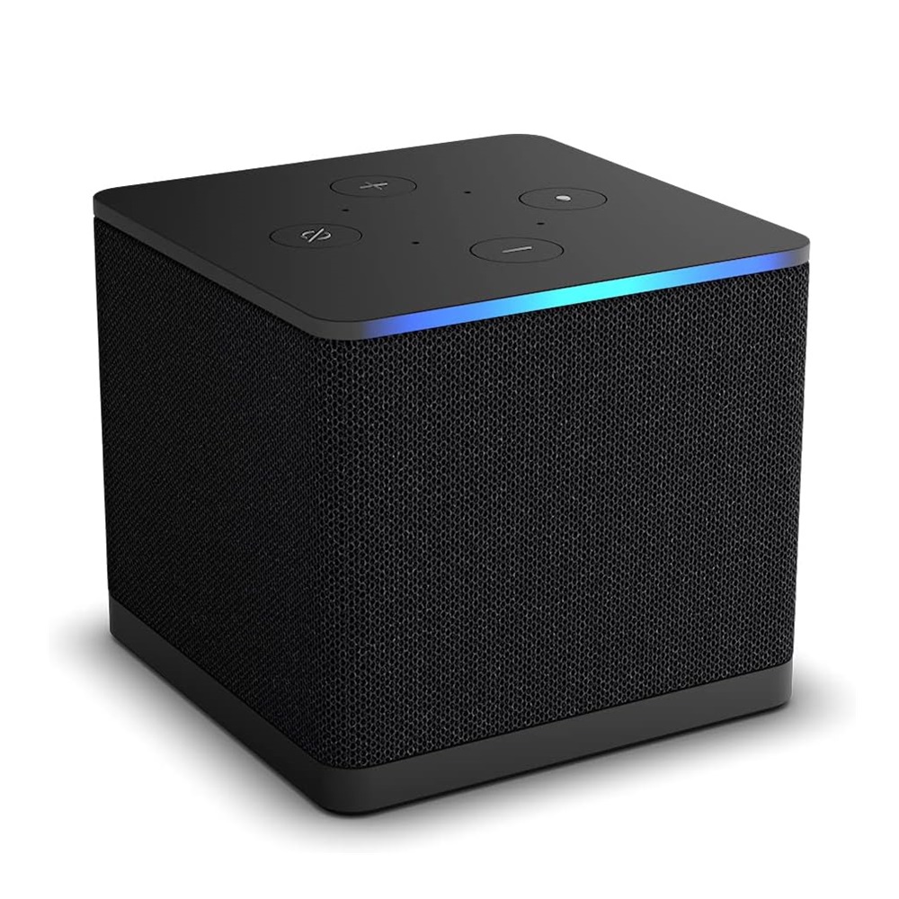 PARL011NEGRO.jpg Parlante Inteligente Amazon Fire TV Cube Dispositivo de - Imagen 1