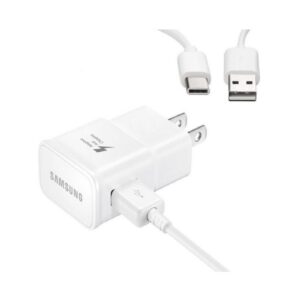 Cargador 15W carga rápida tipo C Cubo+Cable EU Plug S10