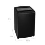 Lavadora LG WT19OBVTB 19Kg Turbodrum Carga Superior Negro - Imagen 2