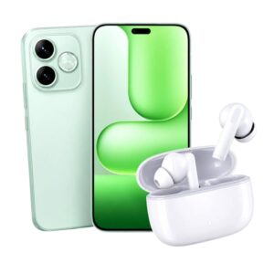 Honor 600e + choiche earbuds X7 lite 256GB 8GB Sprout Green