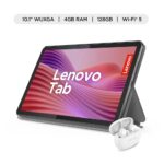 Tablet Lenovo Tab M10 + Folio Case + Lenovo E310 Earbuds 10.1 128GB 4GB Gray - Imagen 2