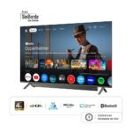Televisor Hyundai 55 " HYLED5533SQG con Soundbar Incorporado 2026 Panel LED 4K UHD UHD 4K Google TV - Imagen 2